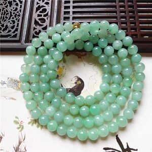 Natural Grade A Type Jadeite Burmese Jade Necklace jade necklace